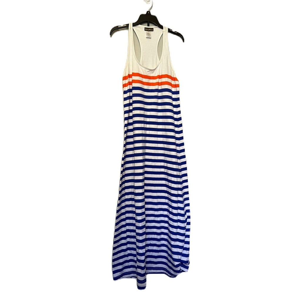 Tommy Bahama cotton tank maxi dress size S
